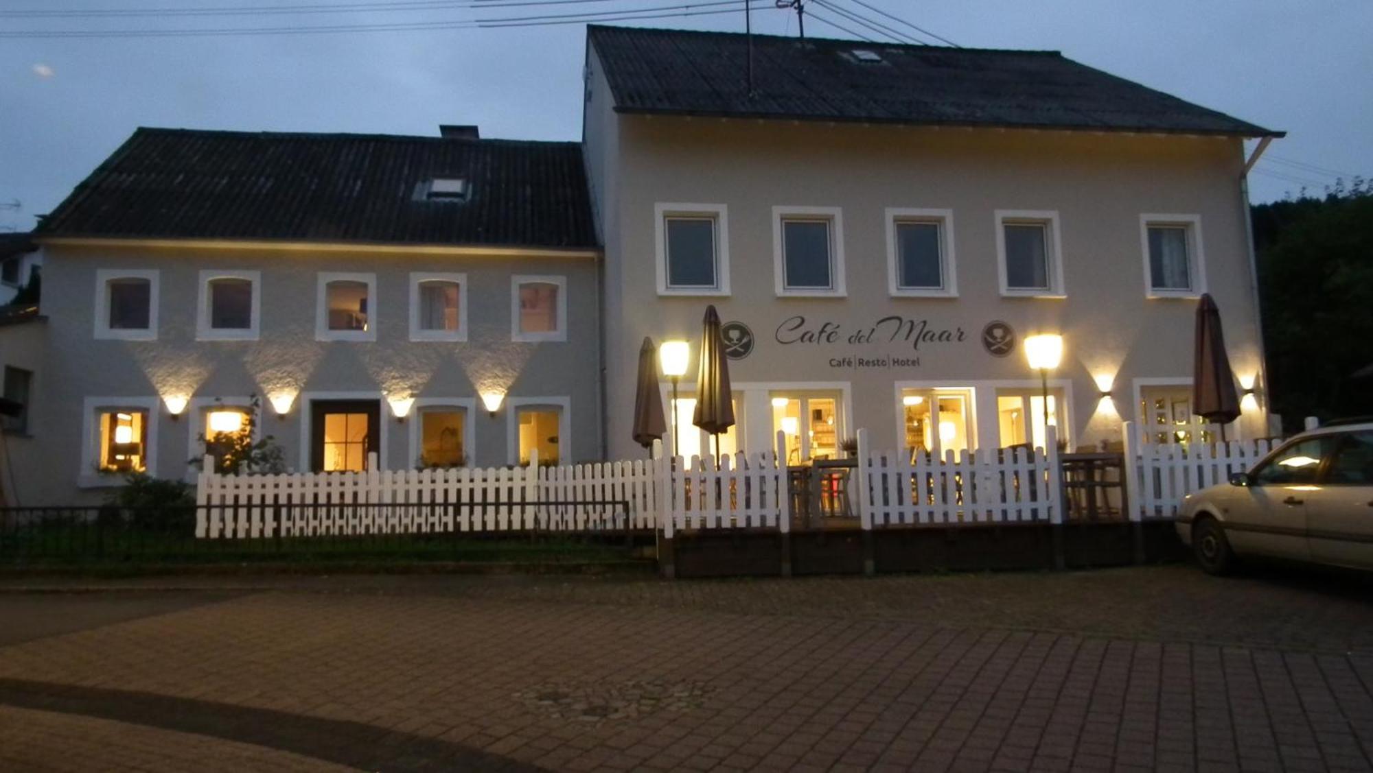 Hotel Cafe Del Maar Schalkenmehren Exteriér fotografie